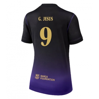 Barcelona Gabriel Jesus #9 Maglia Gara Trasferta Repliche 2026-27 Donna Maniche Corte